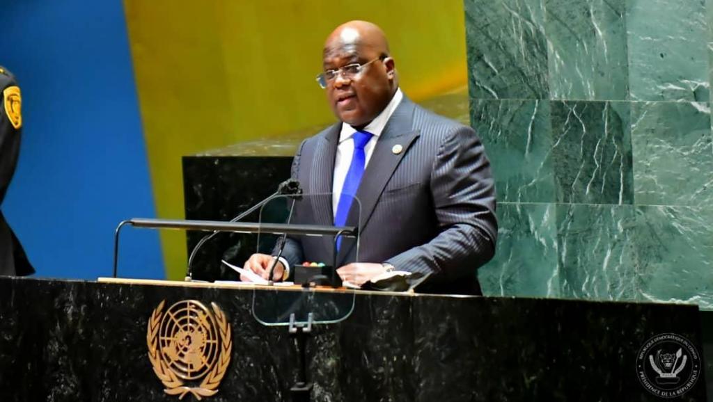 76è Assemblée Générale De L'ONU : Félix Tshisekedi Fait Le Plaidoyer De ...